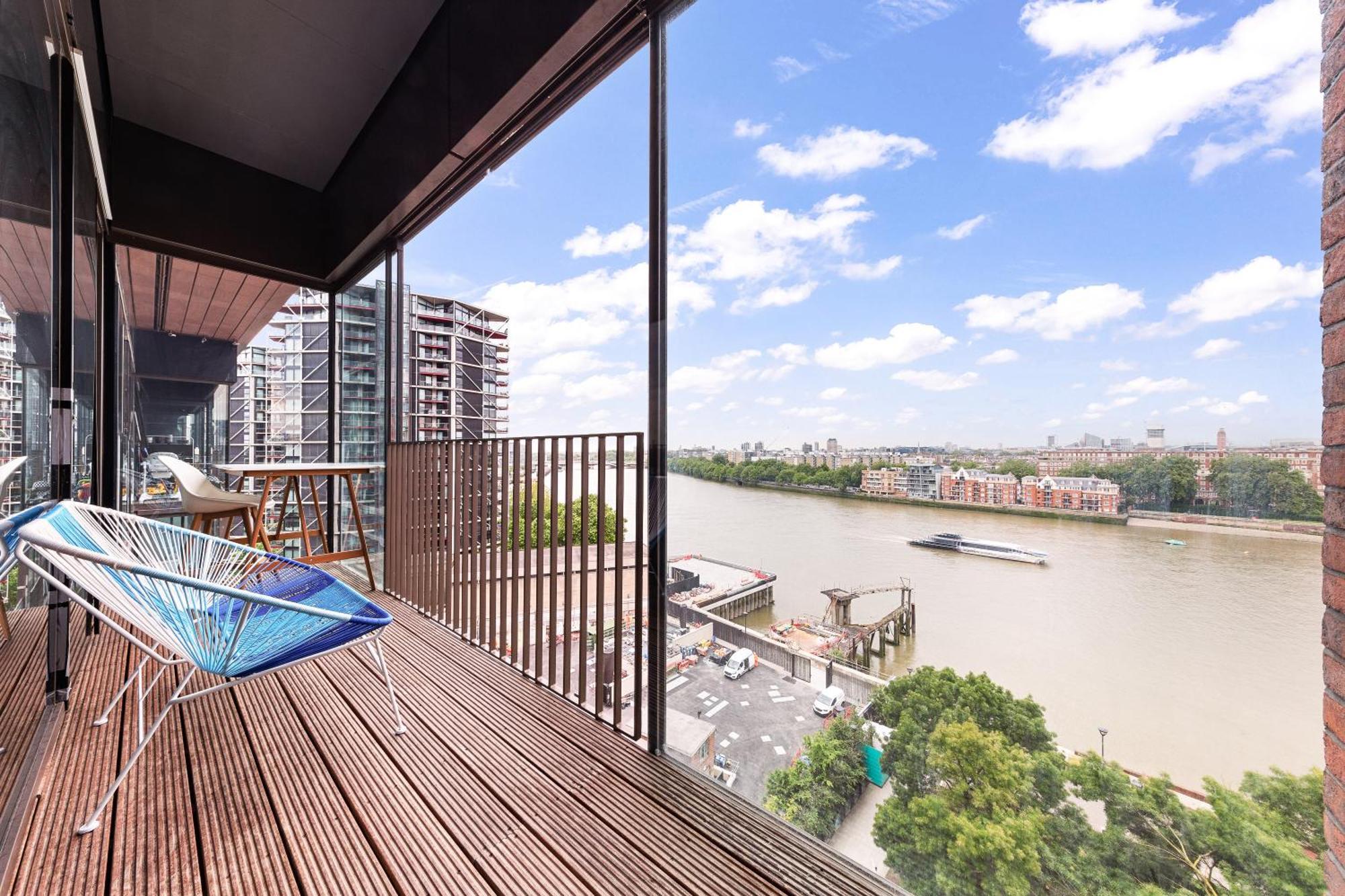 River Panorama Central London 2 Bedroom New Development Dış mekan fotoğraf