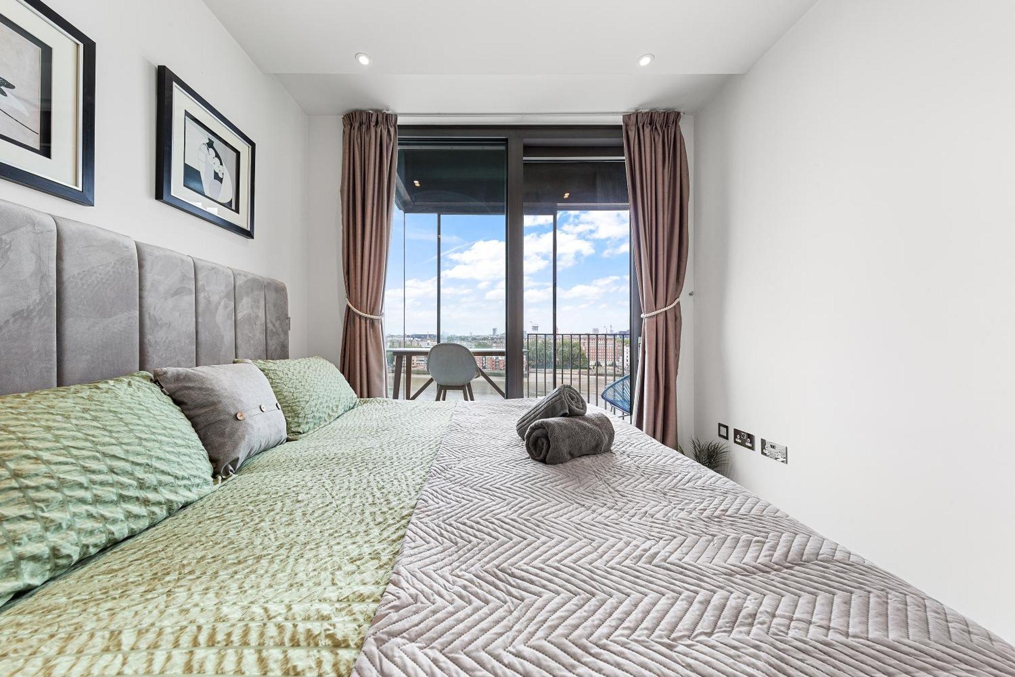 River Panorama Central London 2 Bedroom New Development Dış mekan fotoğraf