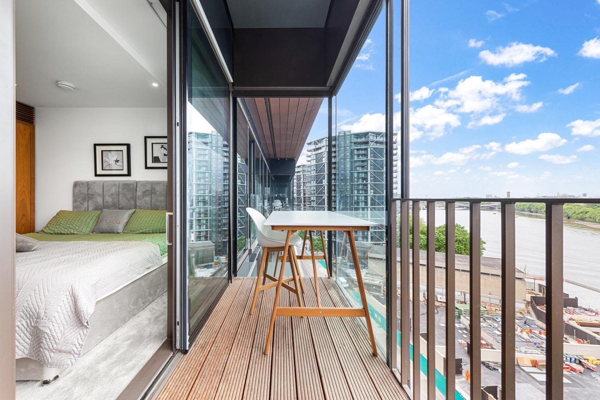 River Panorama Central London 2 Bedroom New Development Dış mekan fotoğraf