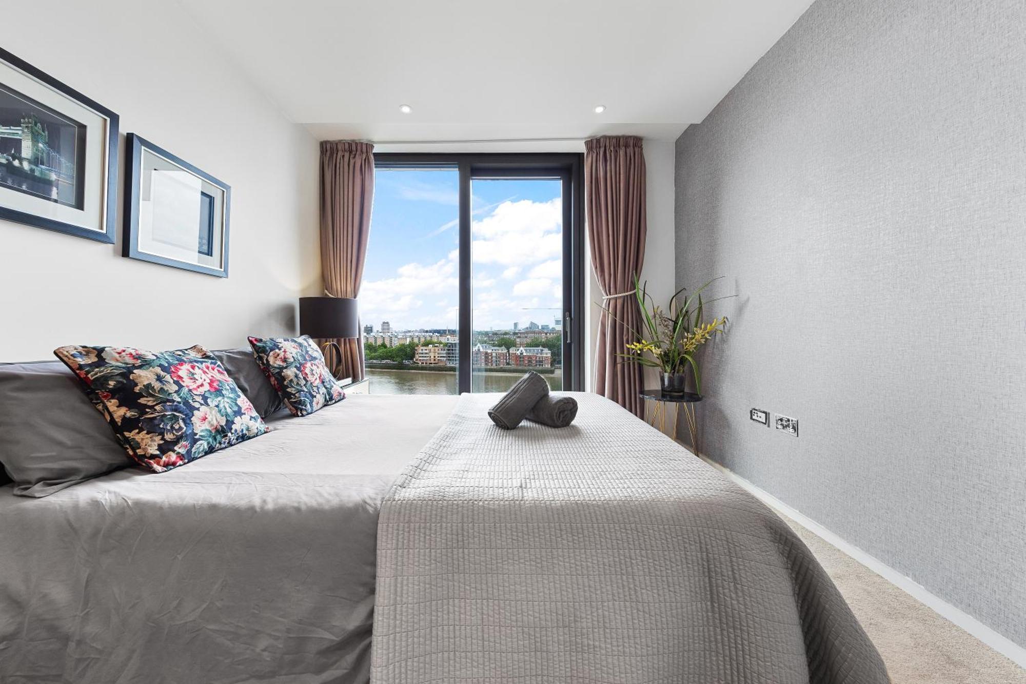 River Panorama Central London 2 Bedroom New Development Dış mekan fotoğraf