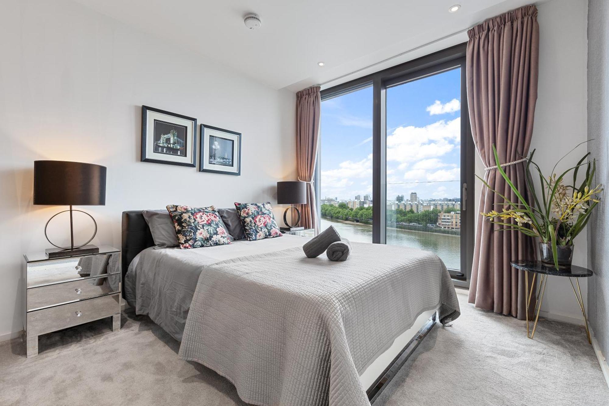 River Panorama Central London 2 Bedroom New Development Dış mekan fotoğraf
