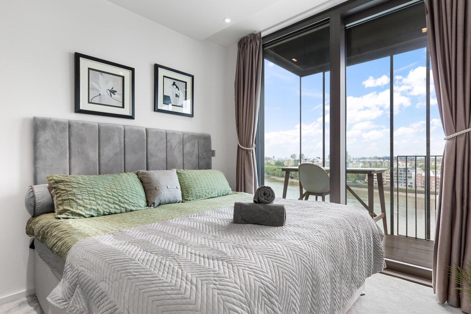River Panorama Central London 2 Bedroom New Development Dış mekan fotoğraf